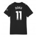 Manchester City Jeremy Doku #11 Bortedrakt Dame 2025-26 Korte ermer